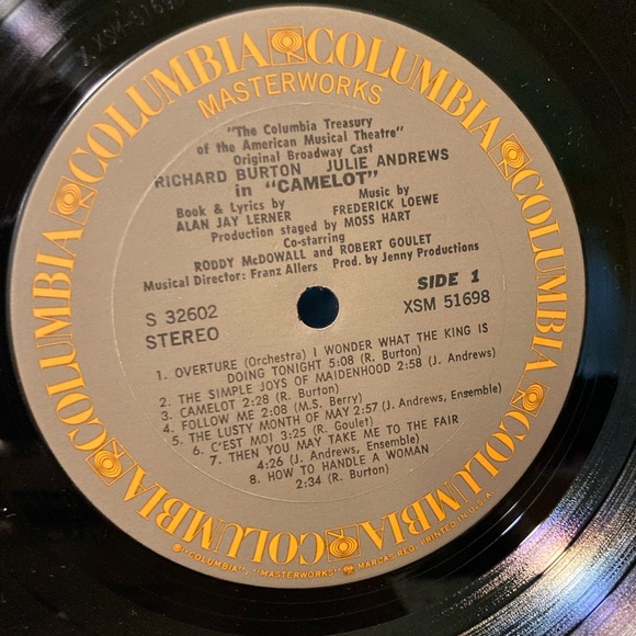 Camelot Musical Theatre Treasury Broadway Classic Record - Picture 10 of 16